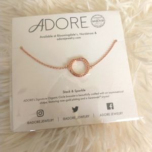 Adore by Swarovski Signature Organic Circle bracelet